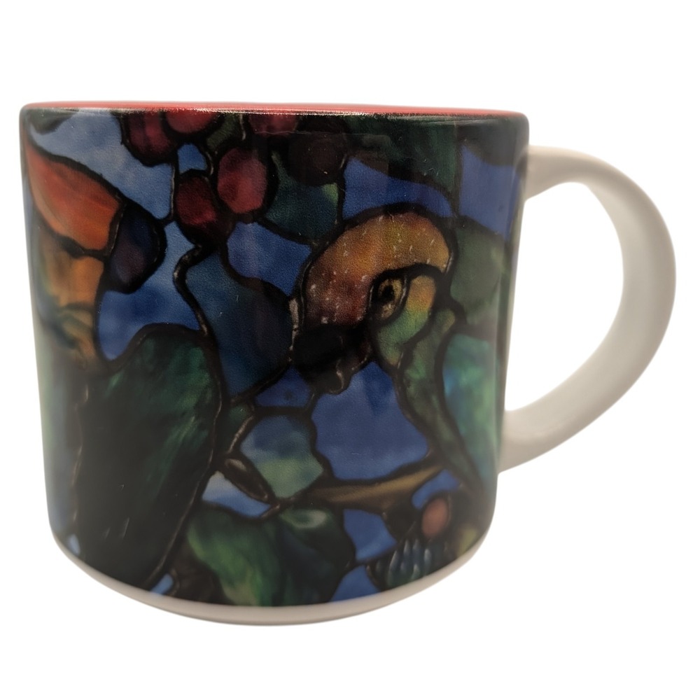 Charles‎ Hosmer Morse Museum Mug Parrots Designed By Louis Comfort Tiffany